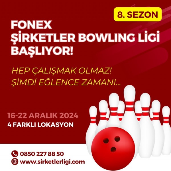 Eğlencenin Zirvesi! Şirketler Bowling Ligi Başlıyor!